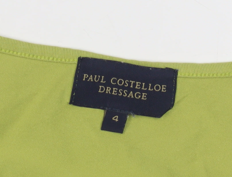 Paul Costelloe Dressage Women's Green Scoop Neck T-Shirt