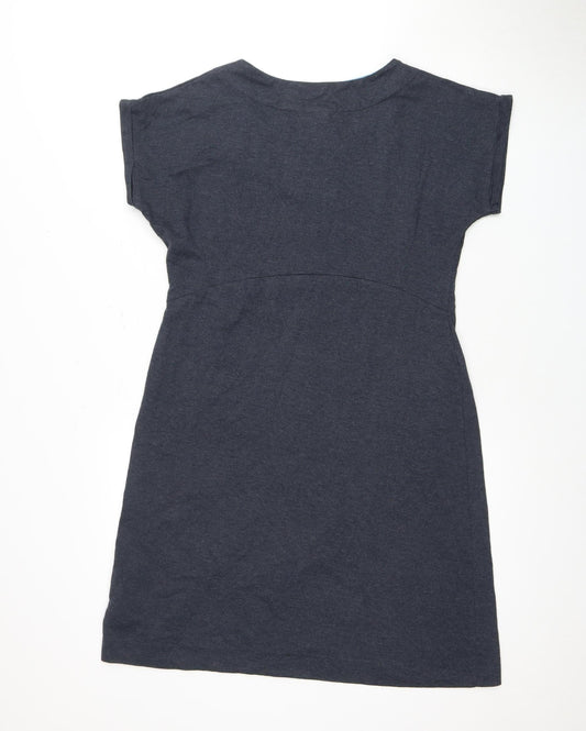 Weird Fish Women's Blue Dress Size 14