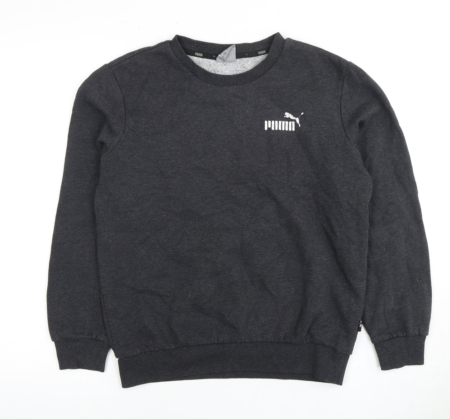 Puma Men's Black XS Sweatshirt Pullover with Logo