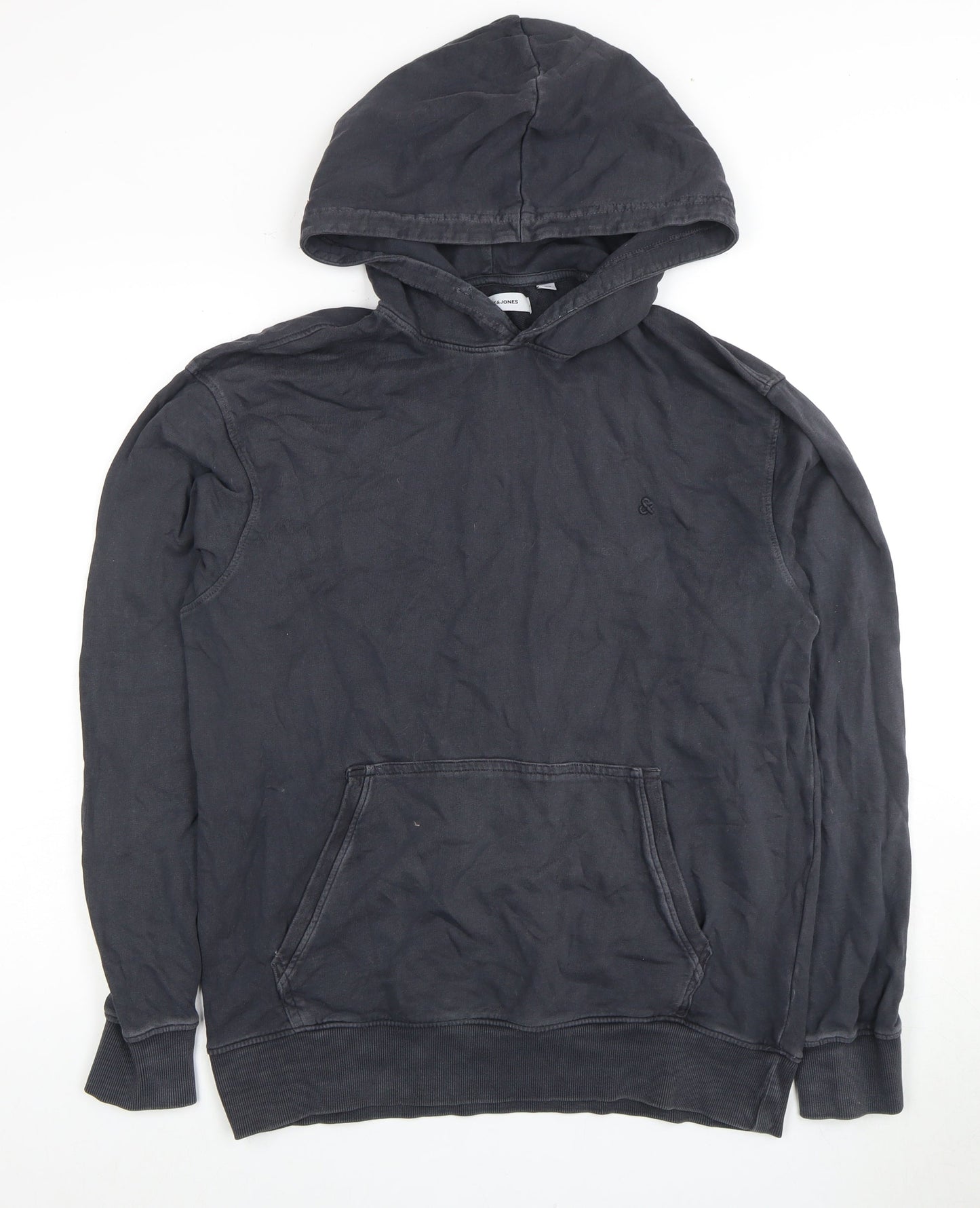 Jack & Jones Men's Black Pullover Hoodie M