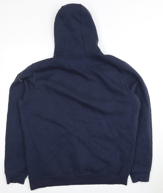 Duck And Cover Men's Blue 2XL Pullover Hoodie