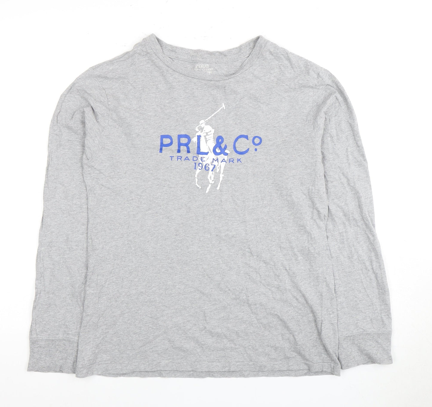 Polo Ralph Lauren Grey Long Sleeve T-Shirt M