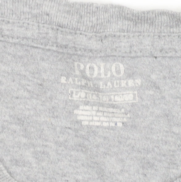 Polo Ralph Lauren Grey Long Sleeve T-Shirt M