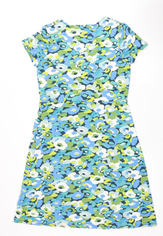 Boden Women's Multi Floral Shift Dress XL, Lightweight