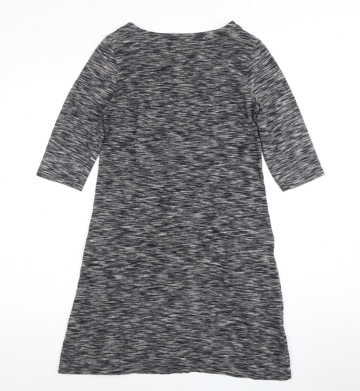 White Stuff Women's Grey Shift Dress Size 10