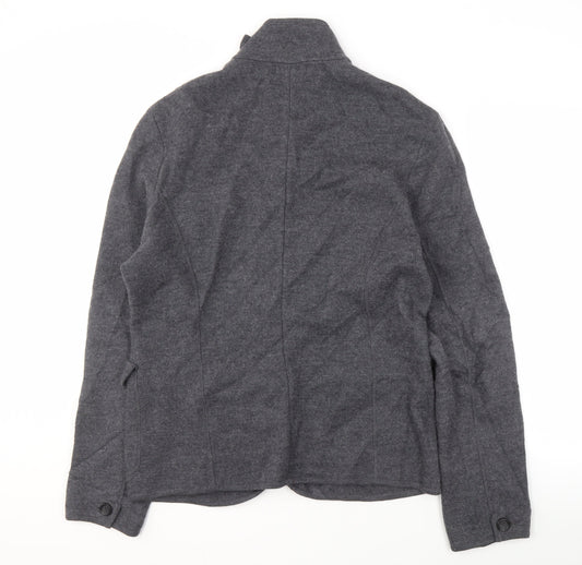 Ted Baker Men's Grey Wool Jacket - Size L