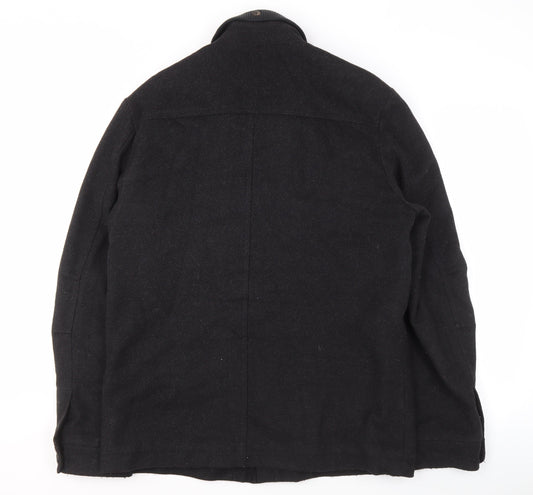 Ted Baker Men’s Black Military Jacket - Medium