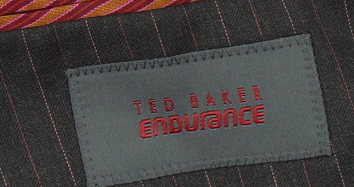 Ted Baker Men's Multicoloured Striped Suit Jacket 40R