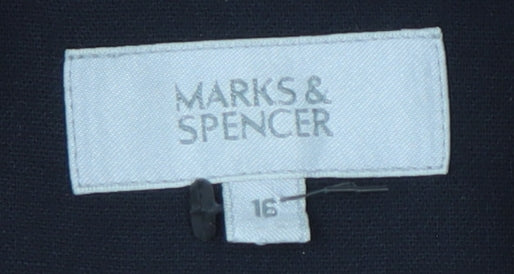 Marks and Spencer Women's Black Regular Fit Jacket