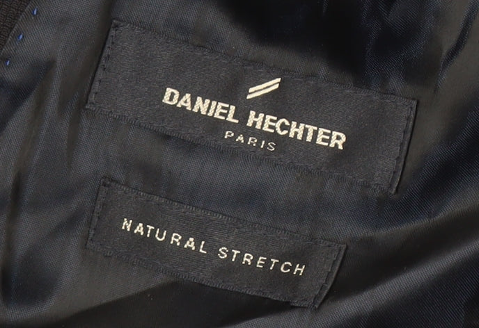 Daniel Hechter Men's Blue Wool Blazer, Size 40S Formal
