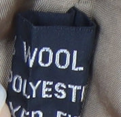 Dunn & Co Men’s Grey Herringbone Wool Blazer 42R