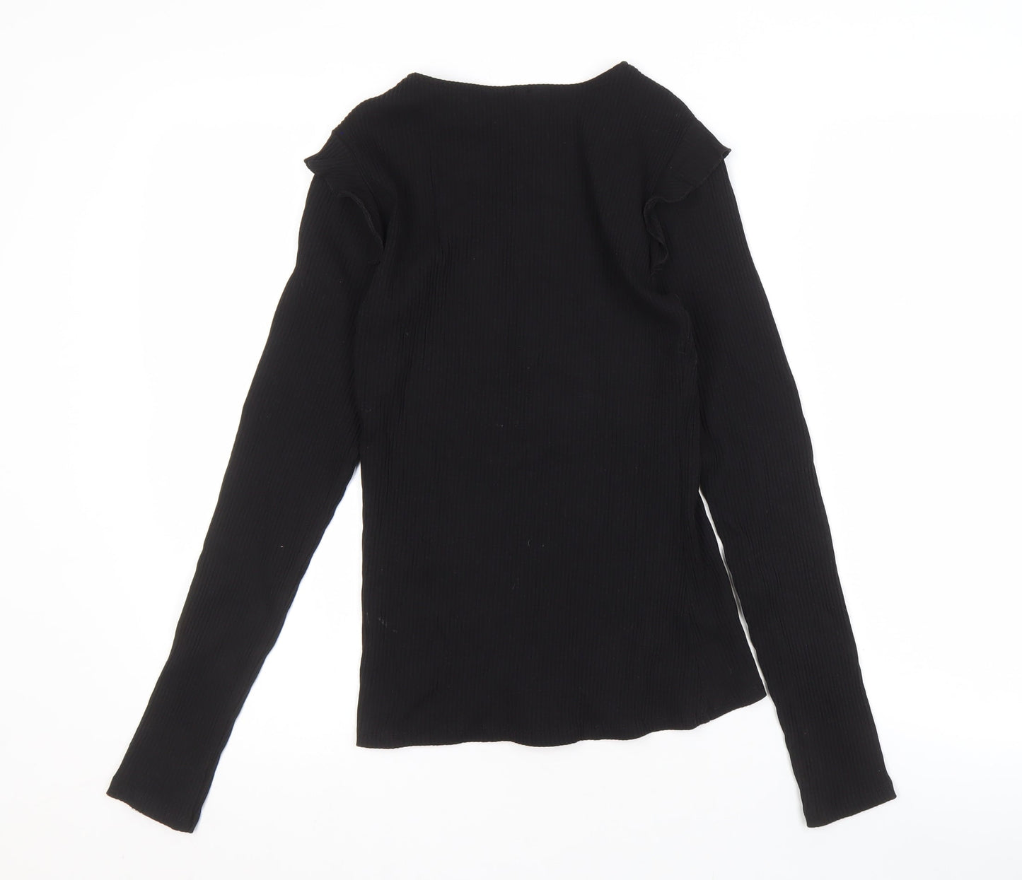 Vero Moda Women's Black Long Sleeve Knit Top - S