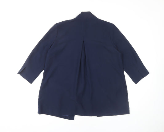 ASOS Women's Navy Blazer Jacket Size 8