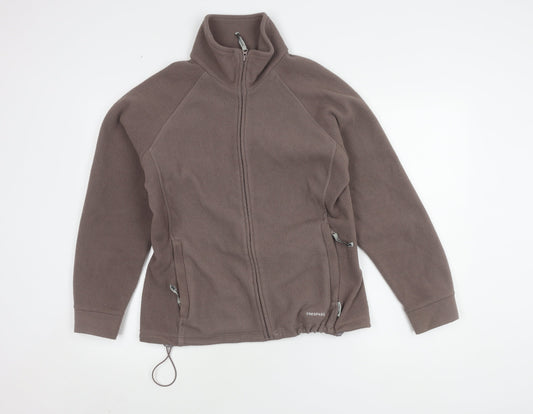 Trespass Men's Brown Fleece Jacket Small