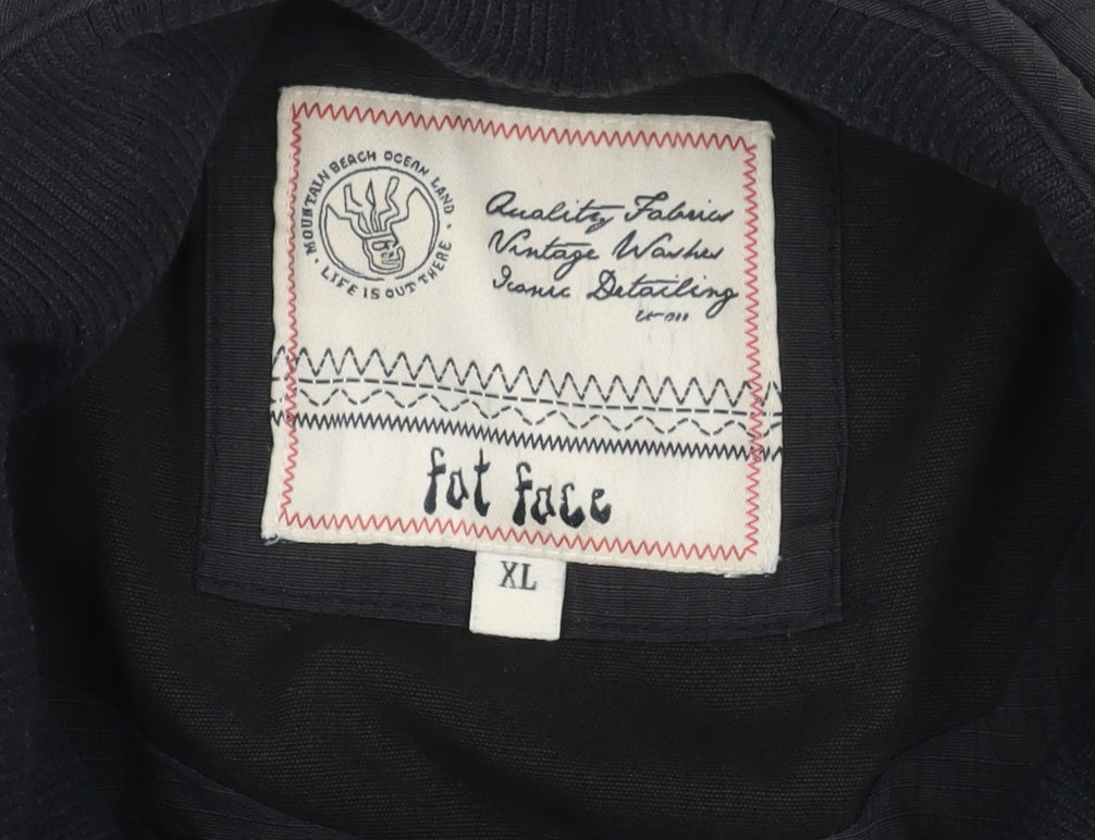 Fat Face Men's Black XL Basic Jacket
