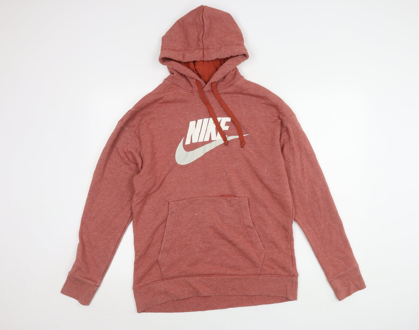 Nike Men's Red Pullover Hoodie Size M