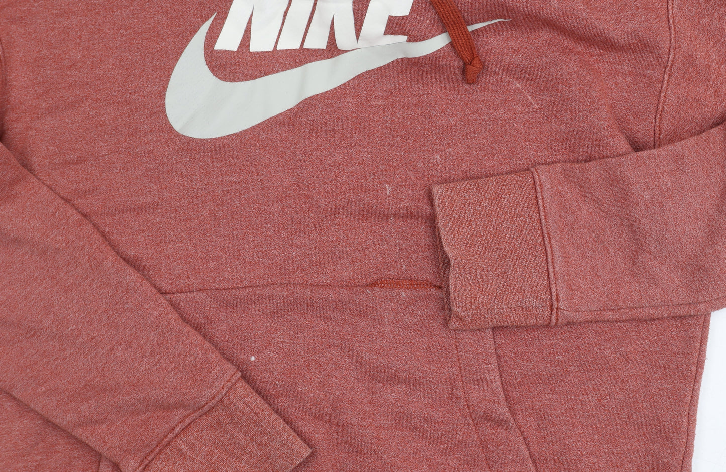 Nike Men's Red Pullover Hoodie Size M