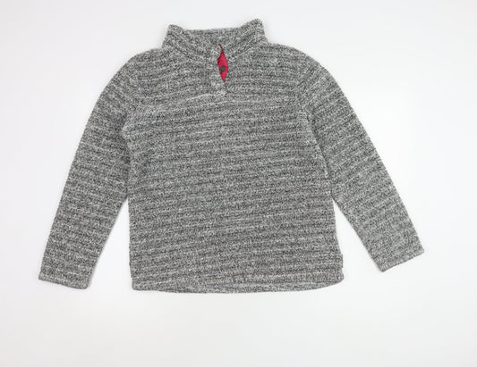Peter Storm Grey Women's Boucle Sweatshirt, Size 12