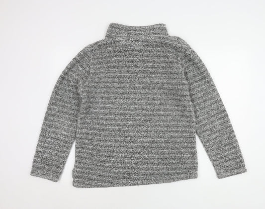 Peter Storm Grey Women's Boucle Sweatshirt, Size 12