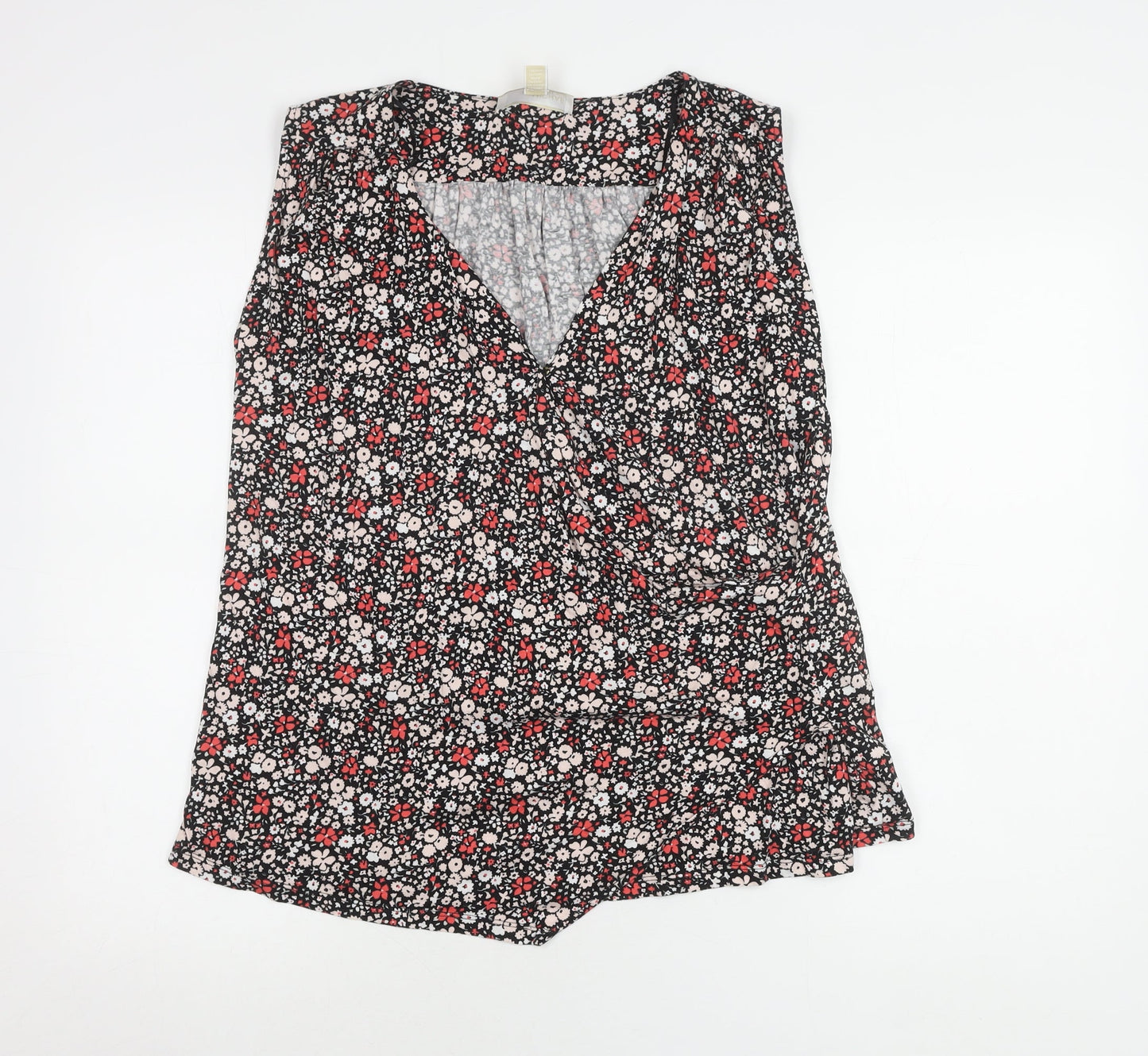 Michael Kors Women's Multicoloured 2XL Tunic Blouse