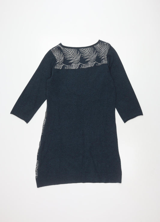 White Stuff Women's Blue Jumper, Size 10