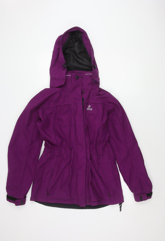 Craghoppers Women's Purple Rain Coat Size 12