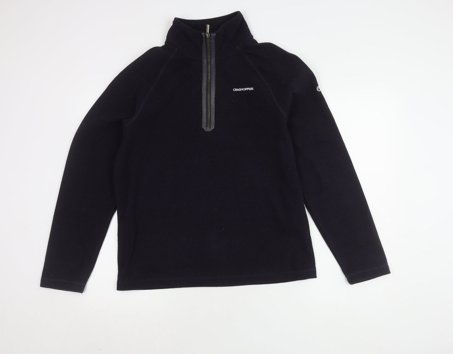 Craghoppers Men's Blue 1/4 Zip Fleece Size S