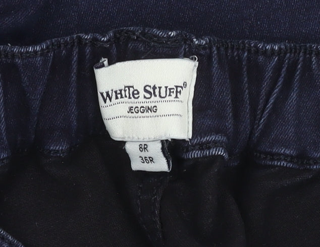 White Stuff Women's Blue Jegging Size 8R Denim