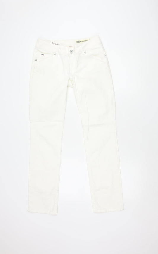 Tommy Hilfiger Women's White Straight Jeans Size 10