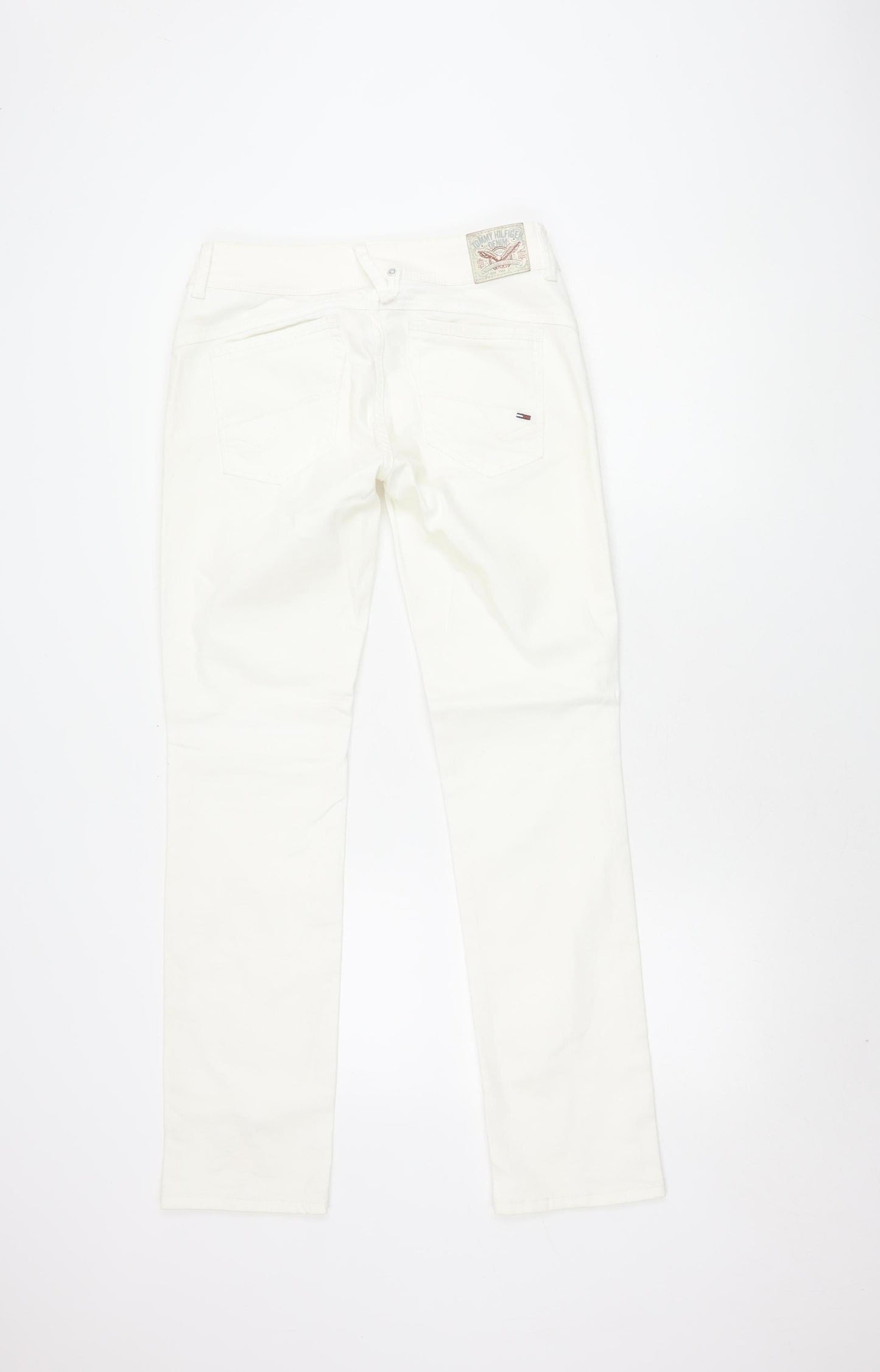 Tommy Hilfiger Women's White Straight Jeans Size 10