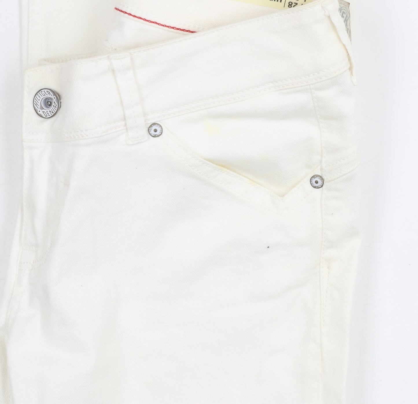 Tommy Hilfiger Women's White Straight Jeans Size 10