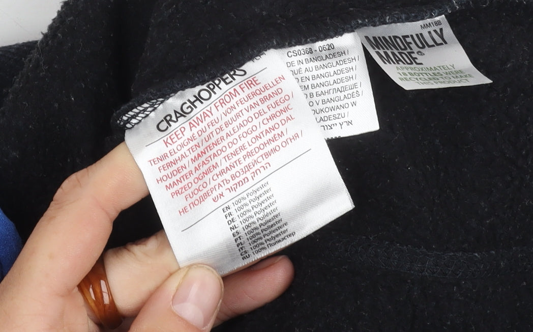 Craghoppers Men's Black M Basic Jacket Full Zip