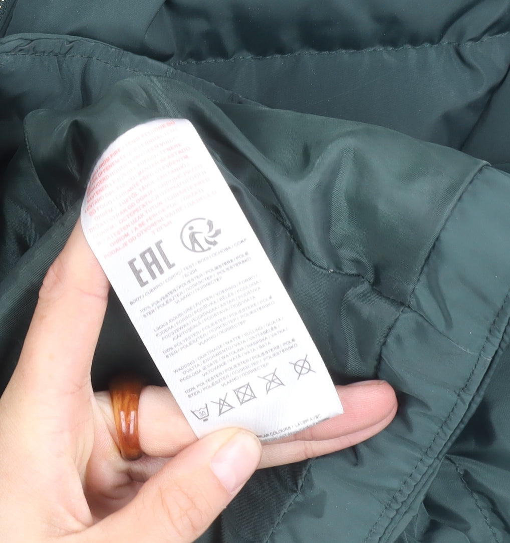 Tokyo Laundry Women's Green Puffer Jacket Size 12