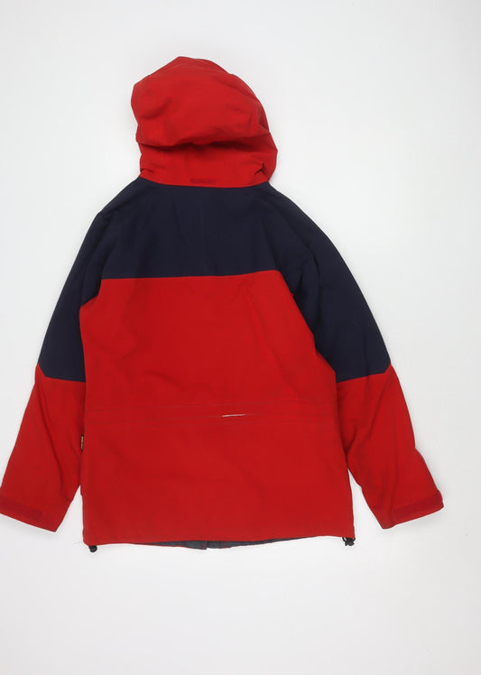 Berghaus Women's Red Waterproof Anorak Jacket Size 8
