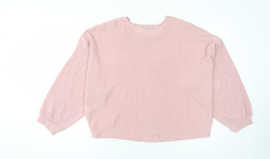 French Connection Women's Pink Knit Top