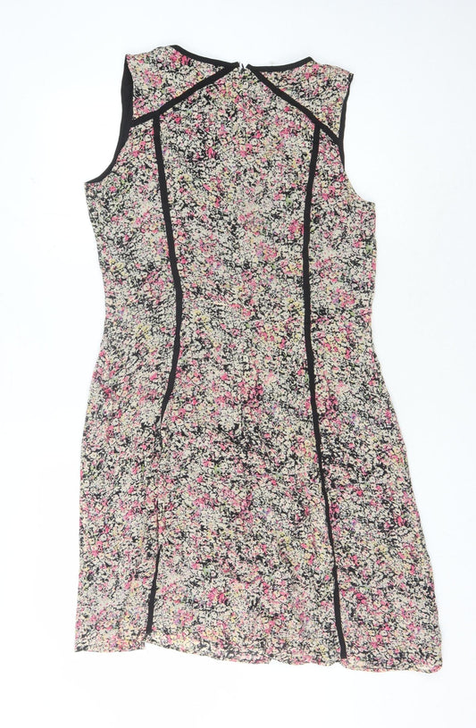 Laura Ashley Women's Multicoloured Floral Dress Size 14