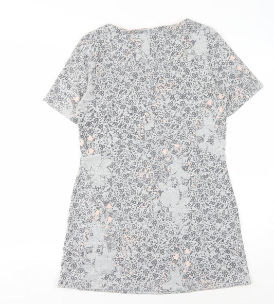 White Stuff Women's Grey Shift Dress Size 10