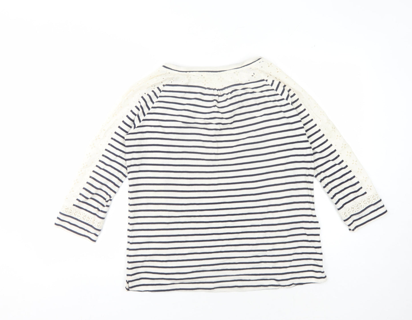 White Stuff Women's Striped Tunic Blouse Size 10