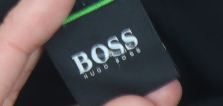 Hugo Boss Men's Black Crew Neck T-Shirt - Size L