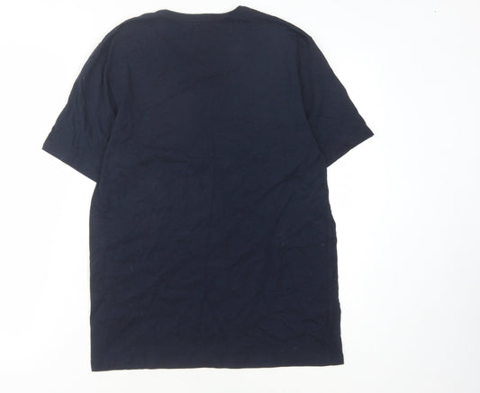 Hugo Boss Men's Black M Crew Neck Logo T-Shirt