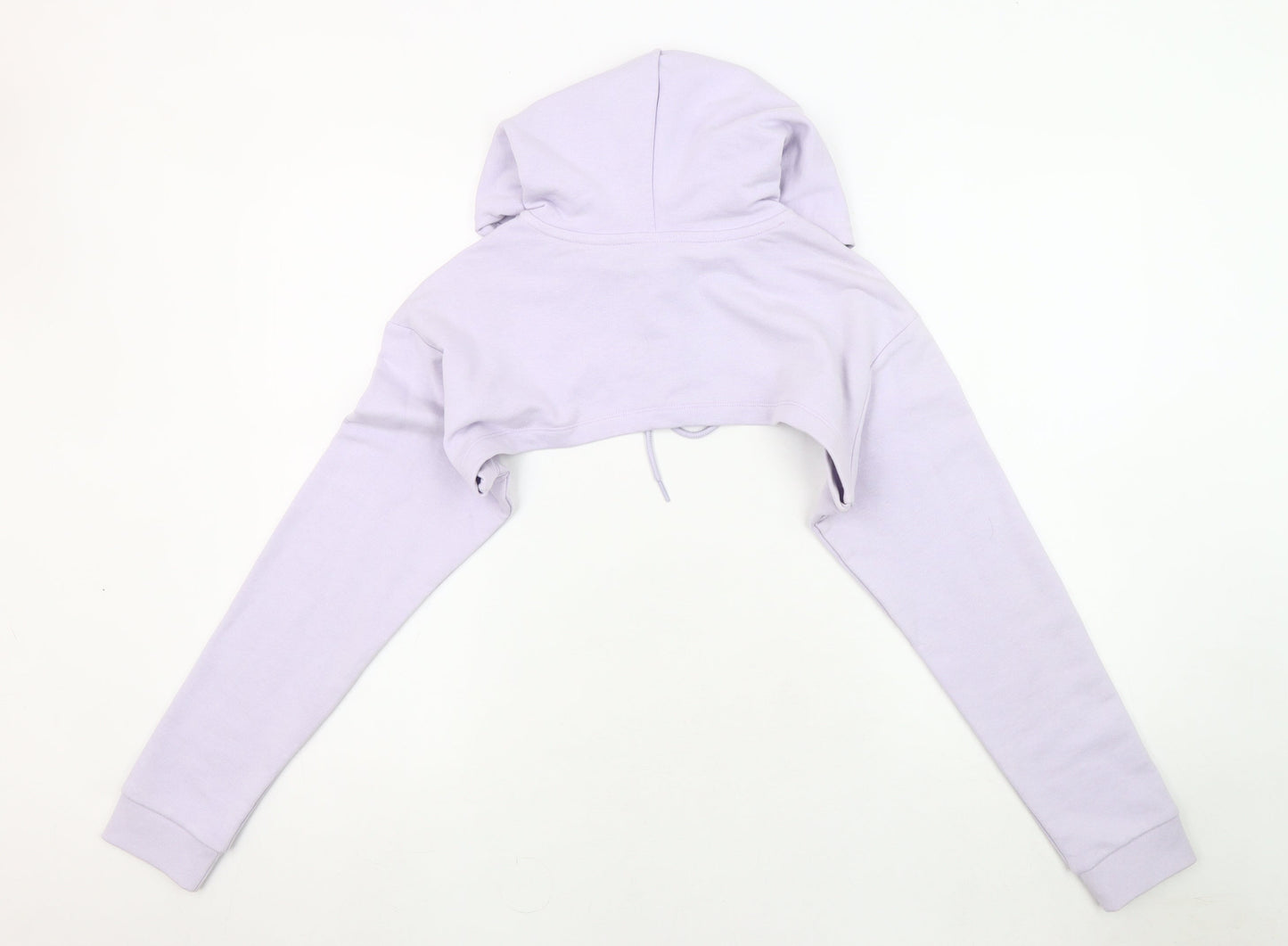 Puma Women's Purple Crop Hoodie XL