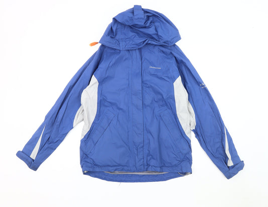 Craghoppers Women's Blue Waterproof Rain Coat Size 10