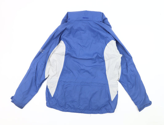 Craghoppers Women's Blue Waterproof Rain Coat Size 10