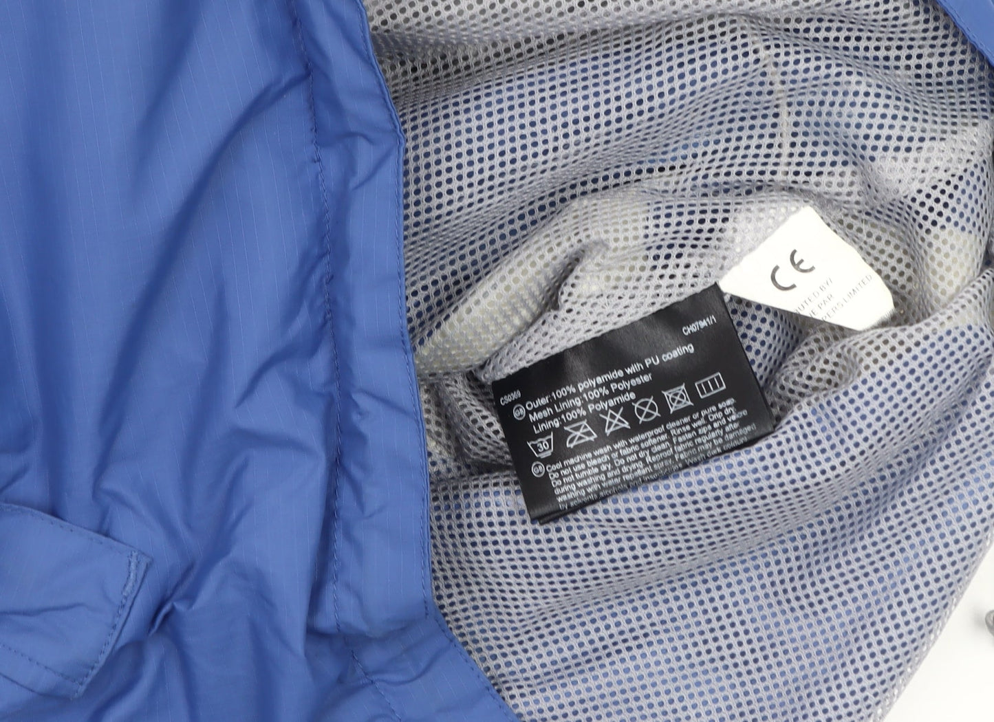 Craghoppers Women's Blue Waterproof Rain Coat Size 10