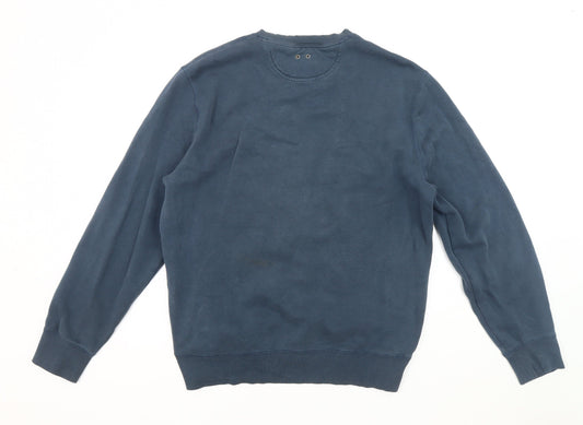 Converse Men's Blue Pullover Sweatshirt M