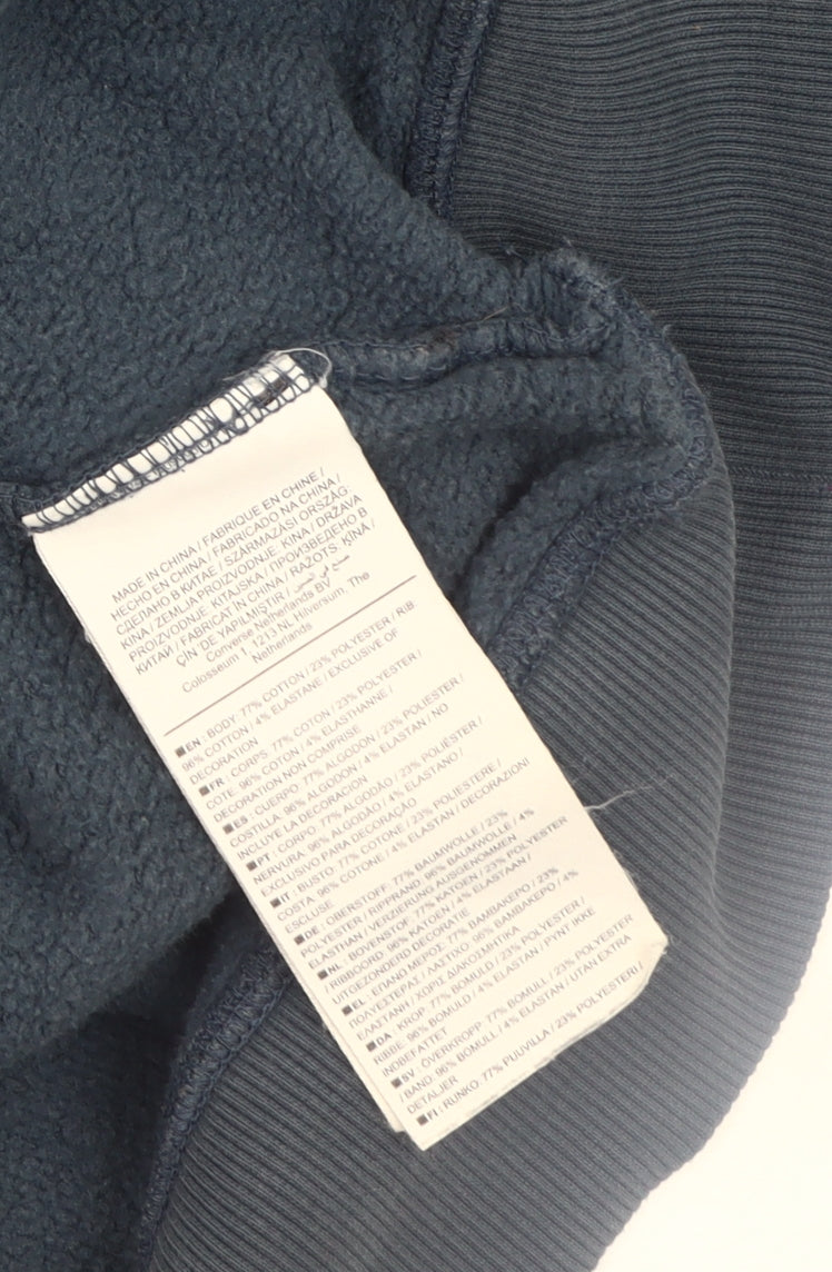 Converse Men's Blue Pullover Sweatshirt M