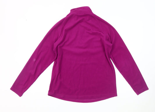 Craghoppers Women's Purple Pullover Fleece Sweatshirt Size 12