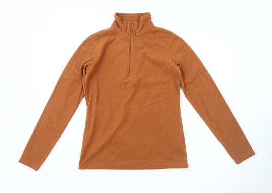 Mountain Warehouse Men's Brown Pullover Fleece Hoodie S