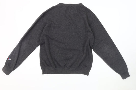 Champion Unisex Grey Pacific Sweatshirt, Size S, University Style