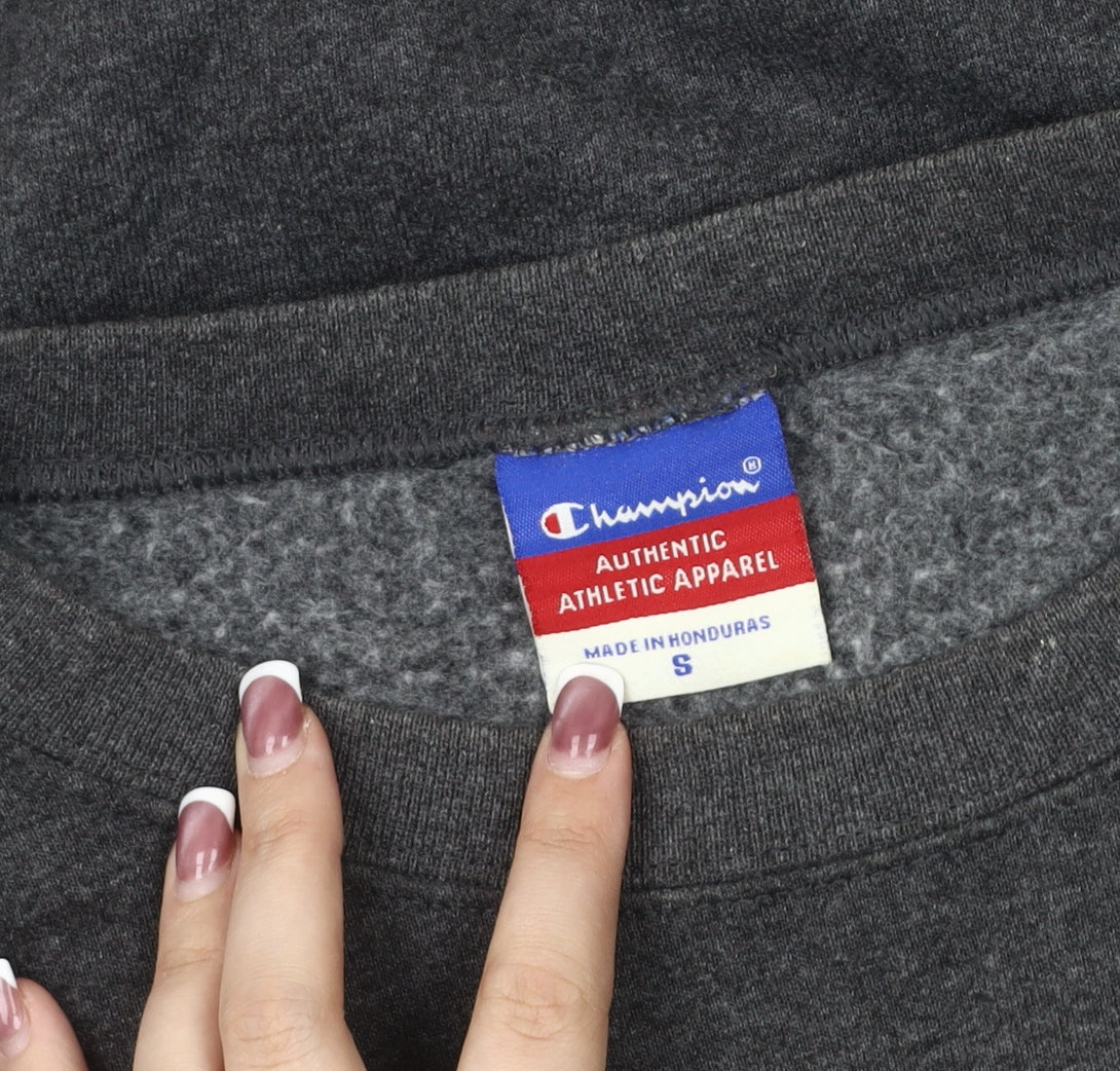 Champion Unisex Grey Pacific Sweatshirt, Size S, University Style